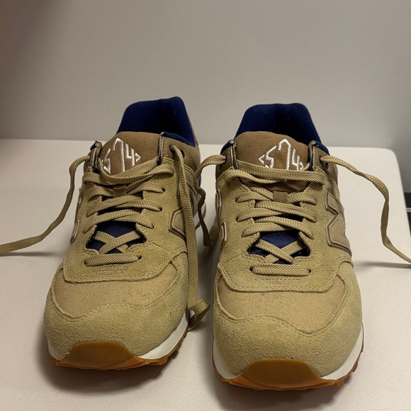 New Balance Other - New Balance Tan and Blue Men's Sneakers